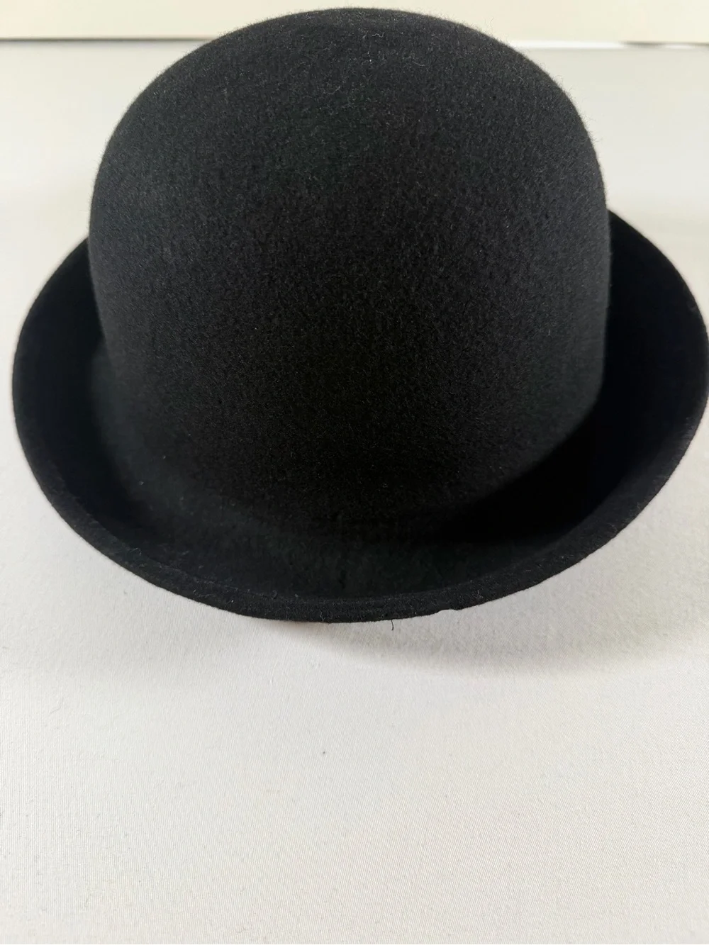 Classic Black Bowler Hat for women